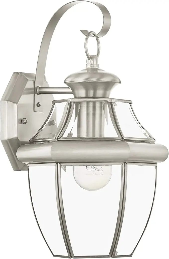 Livex Lighting 2151-03 Outdoor Lighting, 13" x 8.5" x 8.5", White, photo 6 of 10