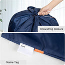 Polecasa Heavy Duty Large Laundry Bag with 130gsm Tear Resistant Fabric and Handles, Easy to Carry Dirty Clothes Drawstring Bag,Perfect for College Dorm, Travel, 2 Pack 28”x36”, Navy by TinyTreasures Baby Boutique