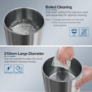 4.5L Humidifiers for Bedroom Large Room, Ultrasonic Cool Mist Humidifier with Stainless Steel Tank for Boiling Cleaning, Top Fill Humidifier with Smart Humidistat & Timer, Sleep Mode by TinyTreasures Baby Boutique