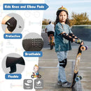 Soft-Style Kids Knee and Elbow Pads with Bike Gloves, Flexible Impact-Resistant Gear for Ages 2-11, Designed for Balance Bikes, Roller-Skating, and Skateboarding by TinyTreasures Baby Boutique