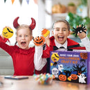 CiyvoLyeen Halloween Craft Kit Kids DIY Crafting and Sewing Set HalloweenStuffed Animal Felt Plushie for Girls and Boys Educational Beginners Sewing Set Sewing Kits for Kids Age 8 9 10 11 12 by TinyTreasures Baby Boutique