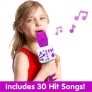 Move2Play, Kids Karaoke Microphone | Includes Bluetooth & Pre-Loaded Songs | Birthday Girls Present for All Ages, 2, 3, 4, 5+ Year Old Girls, Boys & Toddlers (Purple) by TinyTreasures Baby Boutique