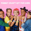Friendship Bracelet Making Kit for Girls, Art & Craft Kits for Kids, DIY Jewelry Making with Charm & Stickers, Birthday Gifts for Ages 5-12, Toys for Ages 5, 6, 7, 8, 9, 10, 11, 12 Years Old by TinyTreasures Baby Boutique