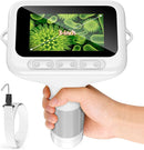 Microscope for Kids, 3'' Digital Handheld Kids Microscope with Adjustable Light, 1000X 1080P Pocket Portable Mini Micro Scope, Stem Toys for Ages 5-7 8-12 Teen Boys and Girls Educational Gifts, White by TinyTreasures Baby Boutique