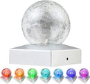 4x4 Solar Post Cap Lights Deck Fence Outdoor Railing Lights Decorative Solar Powered Gazing Ball Caps LED Lamp for Garden, Patio, Pathway by GreenHaven Gardens