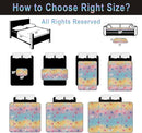 100% Waterproof Dog Bed Cover 68x82 inch Reversible Changing Pad Reusable Camping Mat for Kids/Pet/Dog/Cat Washable Geometric Embroidery Blanket Patchwork Rainbow Dog Paw Printed+Gray by TinyTreasures Baby Boutique