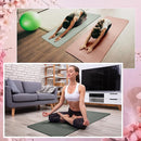 Timgle 6 Pack Yoga Mats Bulk Non Slip Exercise Yoga Mat Thick Anti Slip Tear Resistant Sports Gym for Fitness Stretching Home Workout and Studio by TinyTreasures Baby Boutique