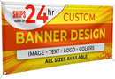 Personalized Passion Vinyl Banner 3' x 12' - Customized Banner for Business, Graduation, Birthday Parties - Indoor/Outdoor Use - Full Color 13oz Vinyl Custom Signs with HD Printed Text, Photos by GreenHaven Gardens