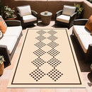 WILDROOTS 5x8 Feet Square String Plastic Outdoor Rug, Stain Resistant Waterproof Reversible Outdoor Patio Rug, Fade Resistant Camping Rug by GreenHaven Gardens