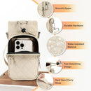 Water Bottle Carrier Bag with Strap, Water Bottle Holder Crossbody Bags for Women Men for Walking, Hiking,Cycling by TinyTreasures Baby Boutique