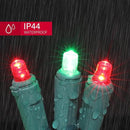 100 Count Red and Green - String Lights - 21.6FT LED Christmas Lights, Mini led Lights for Indoor Outdoor Home Holiday Party Wedding Independence Day Decoration by CozyNest Decor