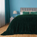 GONAAP Fuzzy Faux Fur Throw Blanket Queen Size Forest Green Super Soft Cozy Plush Fuzzy Shaggy Blanket for Couch Sofa Bed (Forest Green, Queen(90"x90")) by CozyNest Decor