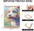 LEYEMO Acrylic Art Set, Paint Set, Painting Kit, Acrylic Paint Sets for Kids, Canvas Set with 18 Acrylic Paints, 8 Painting Brushes, Art Supplies for Kids, Adults, Beginners by TinyTreasures Baby Boutique