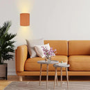 LightInTheBox Modern LED Wall Sconce Minimalist Resin Wall Light Nordic Style Half-Cylinder Tree Root Desgin Up and Down Light for Stairs Hallway Bedroom (Orange) by CozyNest Decor
