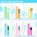 SIKEMAY 100 PCS Toothbrush Holder Bulk, Toothbrush Case Cover, Portable Plastic Dust Proof Breathable, Holder for Travel, Bathroom, Indoor, Outdoor, Trip, Camping, School by CozyNest Decor