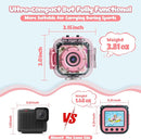 PROGRACE Kids Waterproof Camera Girls - Kids Video Camera Underwater 1080P HD Children Camcorder Digital Cameras for Girls Christmas Birthday Toys Gifts 3 4 5 6 7 8 9 10 11 12 Year Old by TinyTreasures Baby Boutique