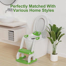 Potty Training Seat with Step Stool Ladder, Upgraded 2-in-1 Toddler Potty Training Toilet Seat with Non-Slip Step Splash Guard Handles and Waterproof Cushion, Toddler Potty Seat for Kids Boys Girls by TinyTreasures Baby Boutique