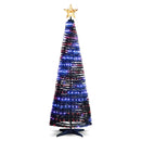 6.2 Feet Pop-up Lighted Christmas Tree with 282 RGB LED Lights-Green by LJGDeals