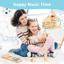 Baby Musical Instruments Set Wooden Montessori Toys for Toddlers 1-3 Percussion Instruments Set Modern Boho Music Toys for Kids Preschool Educational. by TinyTreasures Baby Boutique