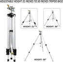 STYDDI Heavy Duty Impact Sprinkler on Tripod Base, Extra Tall Metal Pulsating Telescoping Tripod Sprinkler for Large Area, Yard, Lawn, Garden, Waters up to 90 Ft. Diameter, Legs Extends Up to 50-inch by GreenHaven Gardens