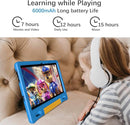 Kids Tablet with Strap, Android 14 Tablet for Kids 10 inch, Toddler Tablets Octa-Core 64GB 1TB Expandable, Children's Tablets with Case, Bluetooth WiFi Parental Control Dual by TinyTreasures Baby Boutique