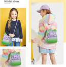KL928 Girls Bowknot Polka Dot Cute Mini Backpack Small Daypacks Convertible Shoulder Bag Purse for Women by TinyTreasures Baby Boutique