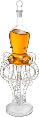 Tall Octopus Whiskey and Wine Decanter 500ml
