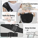 Baby Sling Carrier - Adjustable Baby Sling 2025 Upgraded Toddler Sling Comfortable Baby Wrap Carriers Ergonomic-Designed, Travel Friendly Carrying 10-45 Lbs(Black) by TinyTreasures Baby Boutique