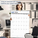 GuassLee Extra Large Wall Calendar 2025-26, 20"x 30" Gaint Vertical Wall Calendar 2025, Jun. 2025 to Dec. 2026, 19-Month Paper Hanging Planner Wall with Julian Date for Office Home by TinyTreasures Baby Boutique