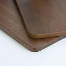 Large Bookend Hold Heavy Books- 7x4x5in 2 Pack Wood Bookends for Heavy Books Heavy Duty Walnut Book Ends for Men Wood Bookends for Office Desk Non-Skid by CozyNest Decor