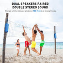 MIATONE Boombox Outdoor Portable Bluetooth Speakers Wireless Speaker Waterproof - Blue by TinyTreasures Baby Boutique