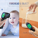 Forehead Thermometer for Adults and Kids, Digital Infrared Thermometer with Fever Alarm, Fast Accurate Results, Easy to use by TinyTreasures Baby Boutique