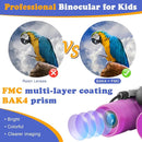 Obuby Real Binoculars for Kids Gifts for 3-12 Years Boys Girls 8x21 High-Resolution Optics Compact Toy Binocular for Bird Watching,Travel, Camping by TinyTreasures Baby Boutique
