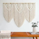 Achart Macrame Wall Hanging Large- Boho Wall Decor- large wall art- Wall Decor Living Room- Macrame Tapestry Boho Decor for Bedroom (Beige-C) by CozyNest Decor