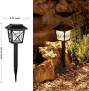 8 Pack Large Rotating Solar Lights Outdoor Waterproof 2 Modes Twinkling Decorative Lights for Garden Yard Pathway Walkway Decorations Landscape Lighting. (8) by GreenHaven Gardens