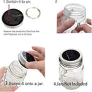 Mason Jar Solar Lights 10 Pack 30 LED Outdoor Solar Firefly Lights, Solar Fairy String Lids Lights,Waterproof Mason Solar Lights with Hangers for Regular Mouth Jars Christmas Gifts(Jars Not Included) by GreenHaven Gardens