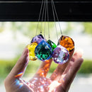 15pcs Crystal Ball Prism 30mm Handmade Feng Shui Faceted Decor Rainbow Maker(Multi-Color) by GreenHaven Gardens
