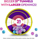 Playz 5pc Kids' Play Tents & Tunnels - Ball Pit for Toddlers, Basketball Hoop, Crawling Tubes, Pop-Up Playhouses, Baby Obstacle Course for Indoor or Outdoor Use by TinyTreasures Baby Boutique