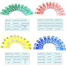 Prepared Microscope Slides for Kids, 48pcs Plastic Animals Insects Plants Flowers Sample Specimens for Students Children Homeschooling Biology Science Programs by TinyTreasures Baby Boutique