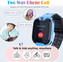 Goodatech Smart Watch for Kids Boys Girls Learning Toys with 16 Games Phone Call SOS, Camera Voice Music Player Recorder Alarm Clock,4-12 Years Birthday (Blue) by TinyTreasures Baby Boutique