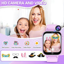Vakzovy Kids Smart Watch Girls Gift for Girls Age 6-12, HD Touchscreen Kids Watch with 26 Games Camera Video Music Player Pedometer Educational Toys Christmas Birthday Gifts 5 6 7 8 9 10 Year Old by TinyTreasures Baby Boutique