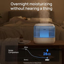 Dreo Humidifiers for Bedroom, Top Fill 4L Supersized Cool Mist Humidifier with Oil Diffuser and Nightlight, 36H Runtime, Quiet Ultrasonic Humidifiers for Home, Large Room, Baby Nursery and Plants by TinyTreasures Baby Boutique