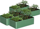 8x4x2 ft Outdoor Raised Garden Bed, Large Metal Planter Raised Beds, Planters for Outdoor Plants for Vegetables, Flowers, Herbs, Fruits, and Succulents.(4 Pcs) by CozyNest Decor
