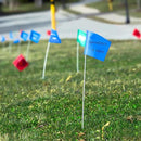 Zozen Marking Flags, Blue Color/1000 Pcs/15x4x5 Inch, Yard Flags for Lawn & Irrigation & Landscape & Sprinkler & Survey & Dog Training. by GreenHaven Gardens