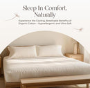 Organic Waterproof Mattress Protector Queen Size - 100% Waterproof Mattress Pad with Extra Soft Quiet & Breathable Triple Layer Protection - GOTS Certified Machine Washable Deep Pocket Design (Queen) by TinyTreasures Baby Boutique