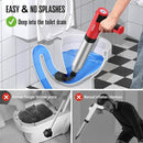 POPULO Electric Toilet Plunger Swift High Pressure Drain Unclogger Plungers for Bathroom, Floors, Shower Heavy Duty Versatile Home Toilet Clog Remover by CozyNest Decor