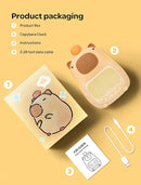 MASHI Capybara Alarm Clock with Night Light, ok to Wake Clock for Kids, Cute Capybara Night Light, Snooze, Toddler Sleep Training Clock,Gift for Kids Girls Boys Teens Birthday Room Decor by TinyTreasures Baby Boutique