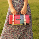 G GOOD GAIN Waterproof Picnic Blanket Portable with Carry Strap for Beach Mat or Family Outdoor Camping Party (red Plaid) by TinyTreasures Baby Boutique