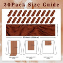 20 Pack Terracotta Cheesecloth Table Runner 10FT Boho Rustic Cheese Cloth Table Runner for Wedding 20 x 120 Inch Long Bridal Shower Baby Shower Gauze Fabric Sheer Birthday Party Table Decorations by CozyNest Decor