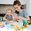 Air Dry Clay 66 Colors, Modeling Clay for Kids, Model Magic Clay, DIY Molding Clay Kit with Sculpting Tools, Soft & Ultra Light, Art and Crafts for Boys and Girls 3-12 Years Old. by TinyTreasures Baby Boutique